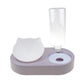 2-in-1 Cat Shaped Automatic Feeder