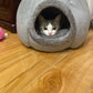 Feline Earthen Nest: Tranquil Cradle
