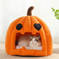 Spooky Pumpkin Nest: Warm Hideaway